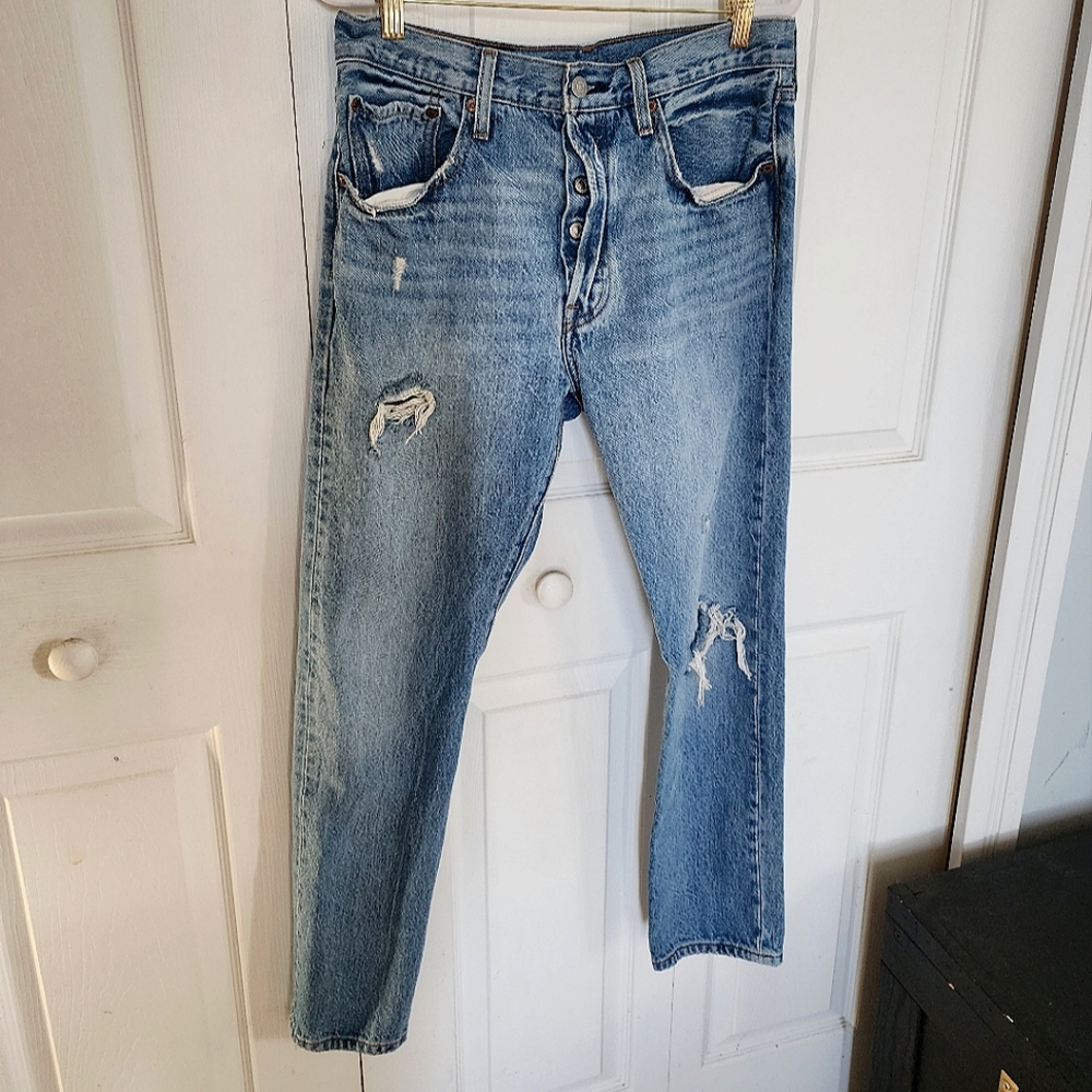 Levi's 501 "Original Rivited" Premium Jeans, button fly 30x30